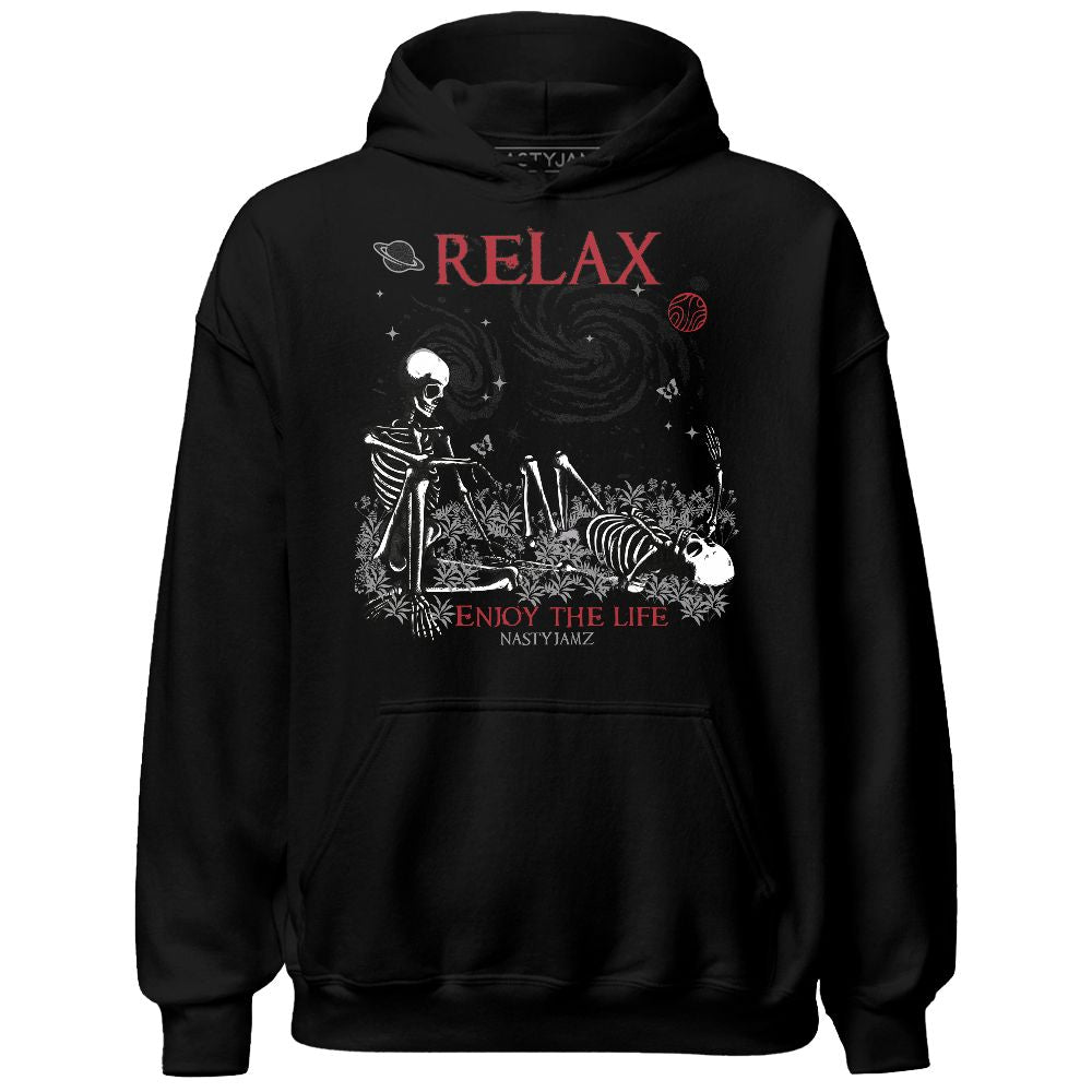 Bred Velvet 11s NastyJamz Hoodie Match Relax