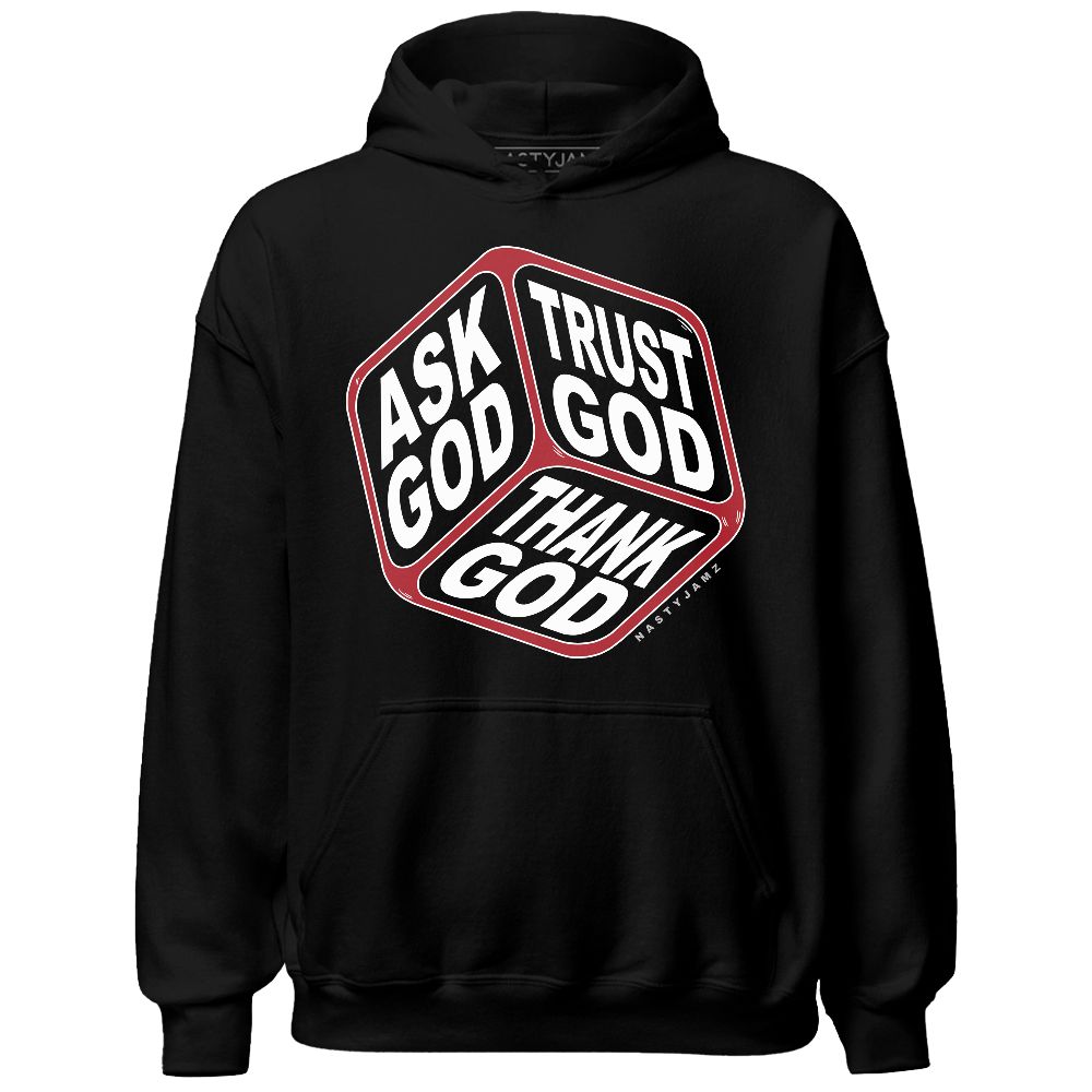 Bred Velvet 11s NastyJamz Hoodie Match Trust God