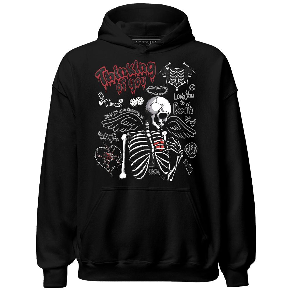 Bred Velvet 11s NastyJamz Hoodie Match Thinking Of You