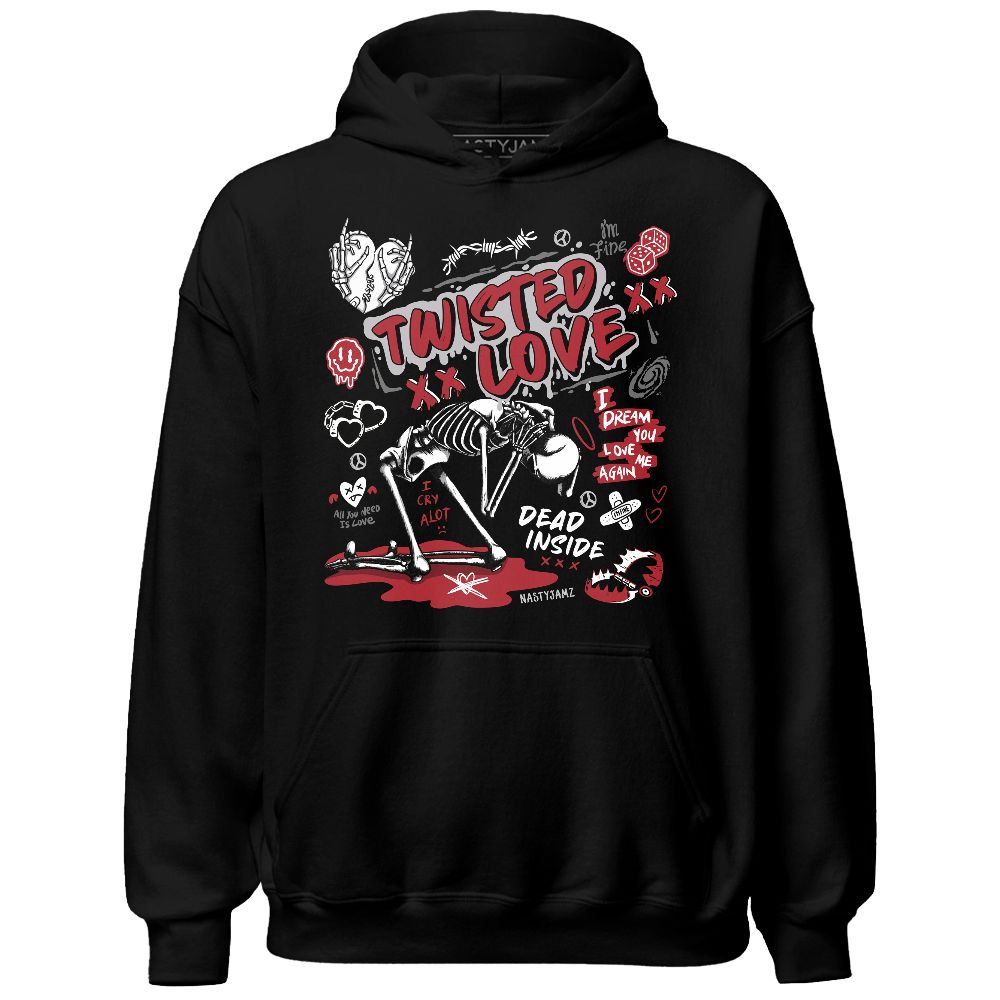 Bred Velvet 11s NastyJamz Hoodie Match Twisted Love