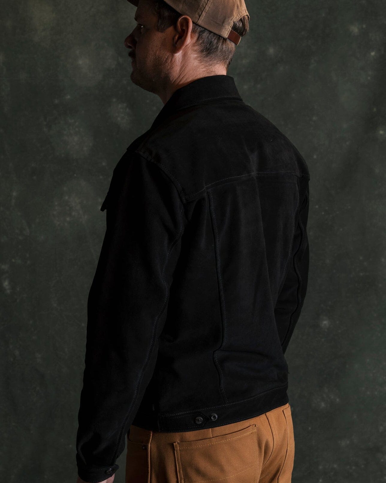 Suede Cabin Jacket - Black