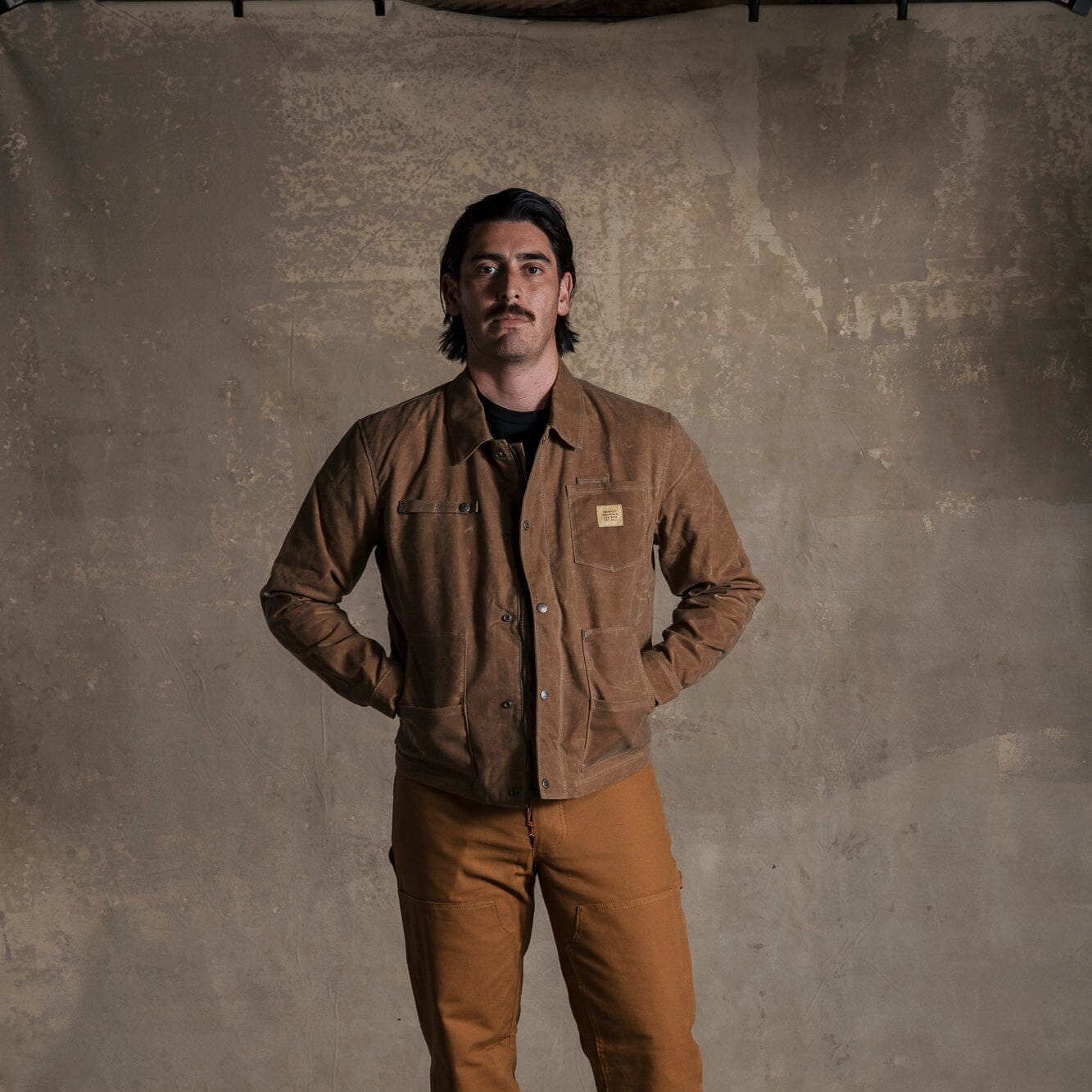 Cabin Jacket w/ Zipper - Brush Brown