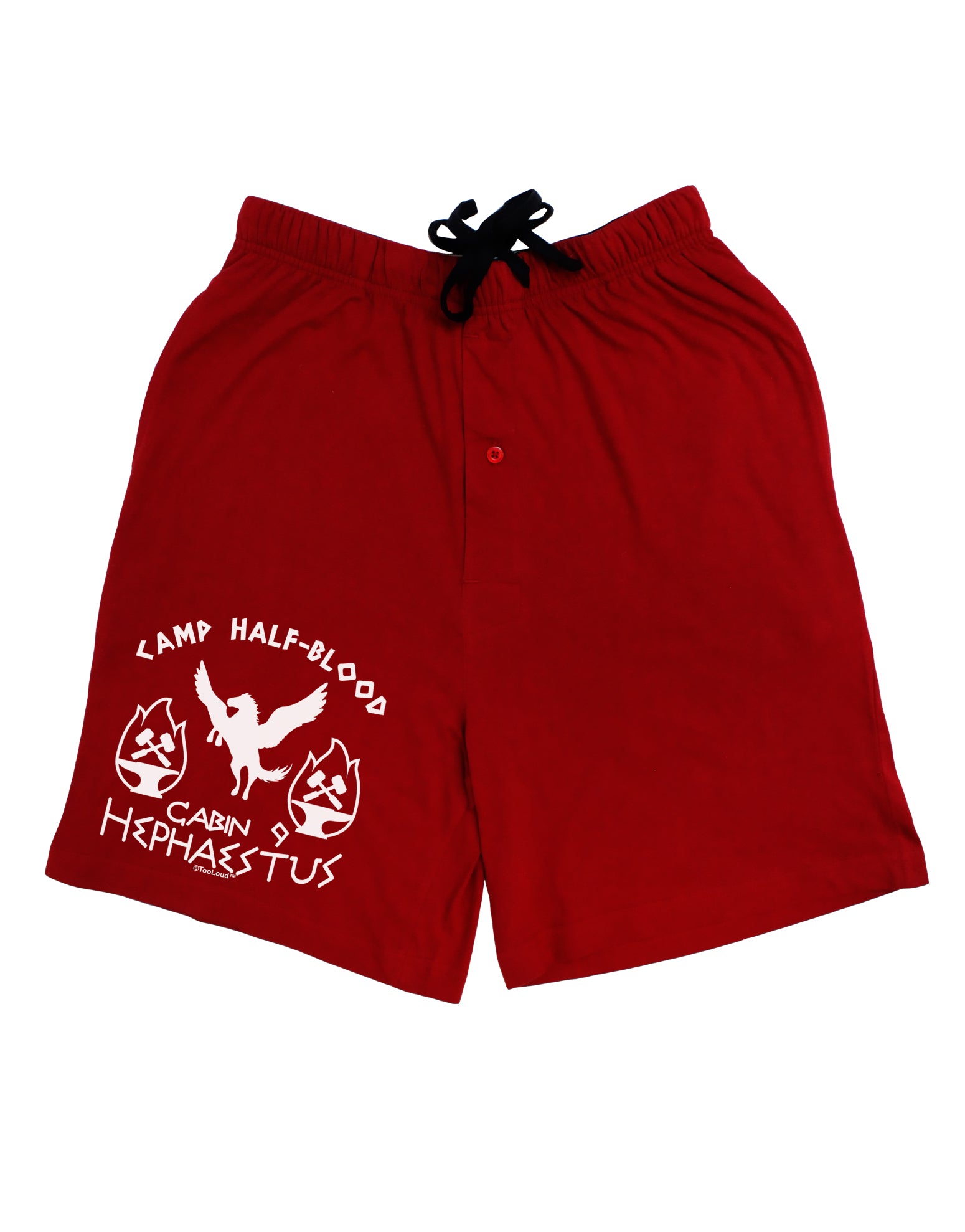 Cabin 9 Hephaestus Half Blood Adult Lounge Shorts