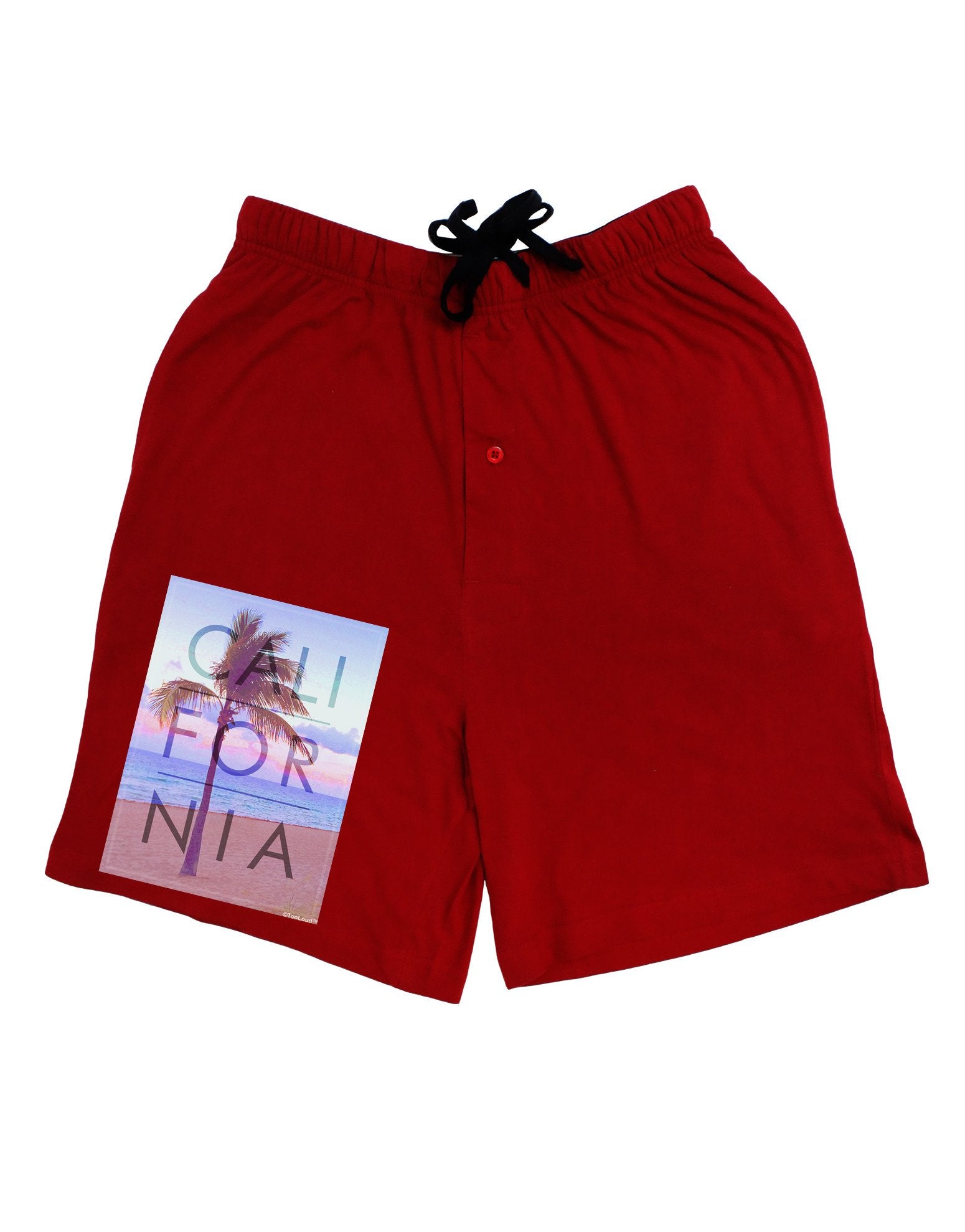 California Beach Filter Adult Lounge Shorts
