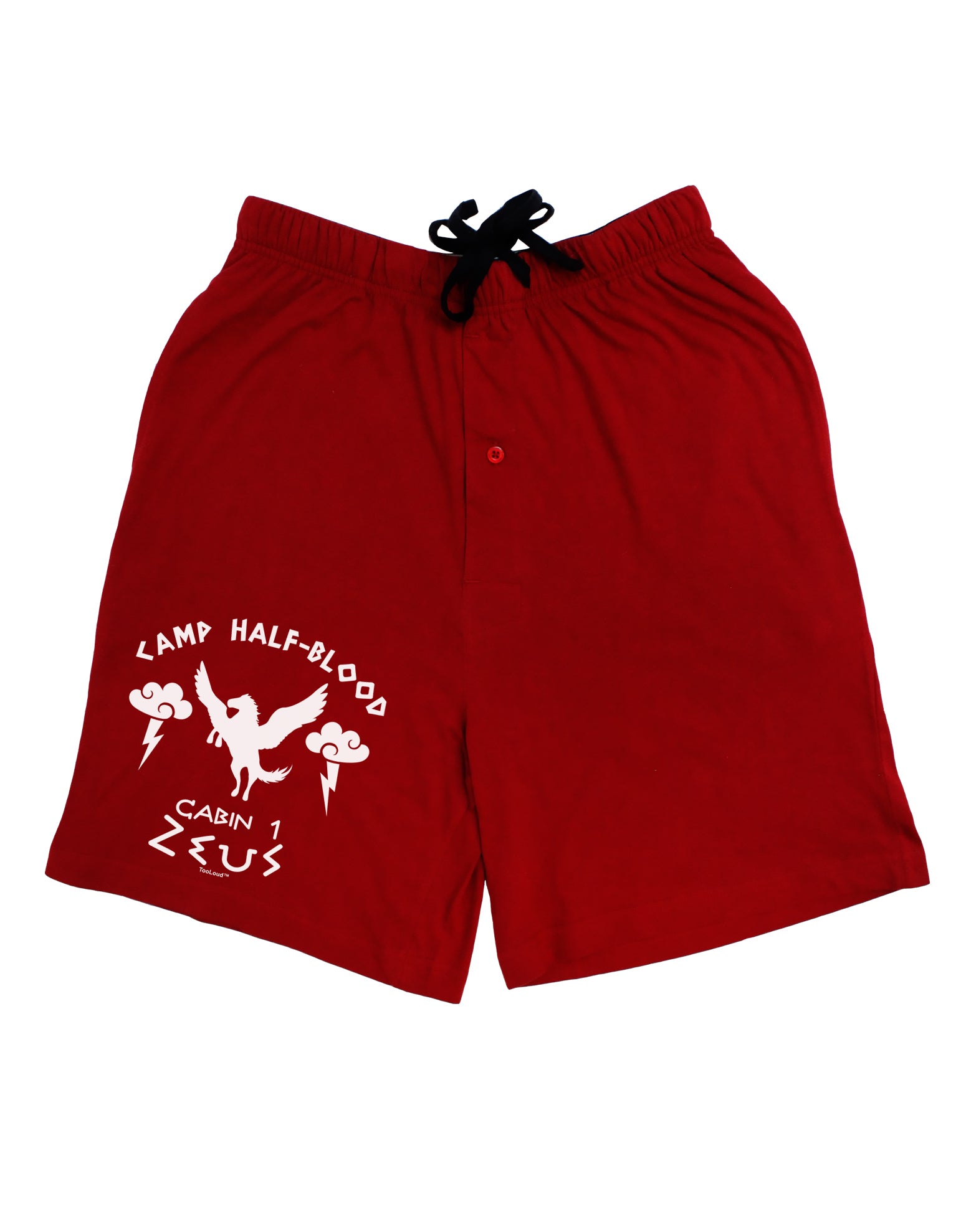Camp Half Blood Cabin 1 Zeus Adult Lounge Shorts by