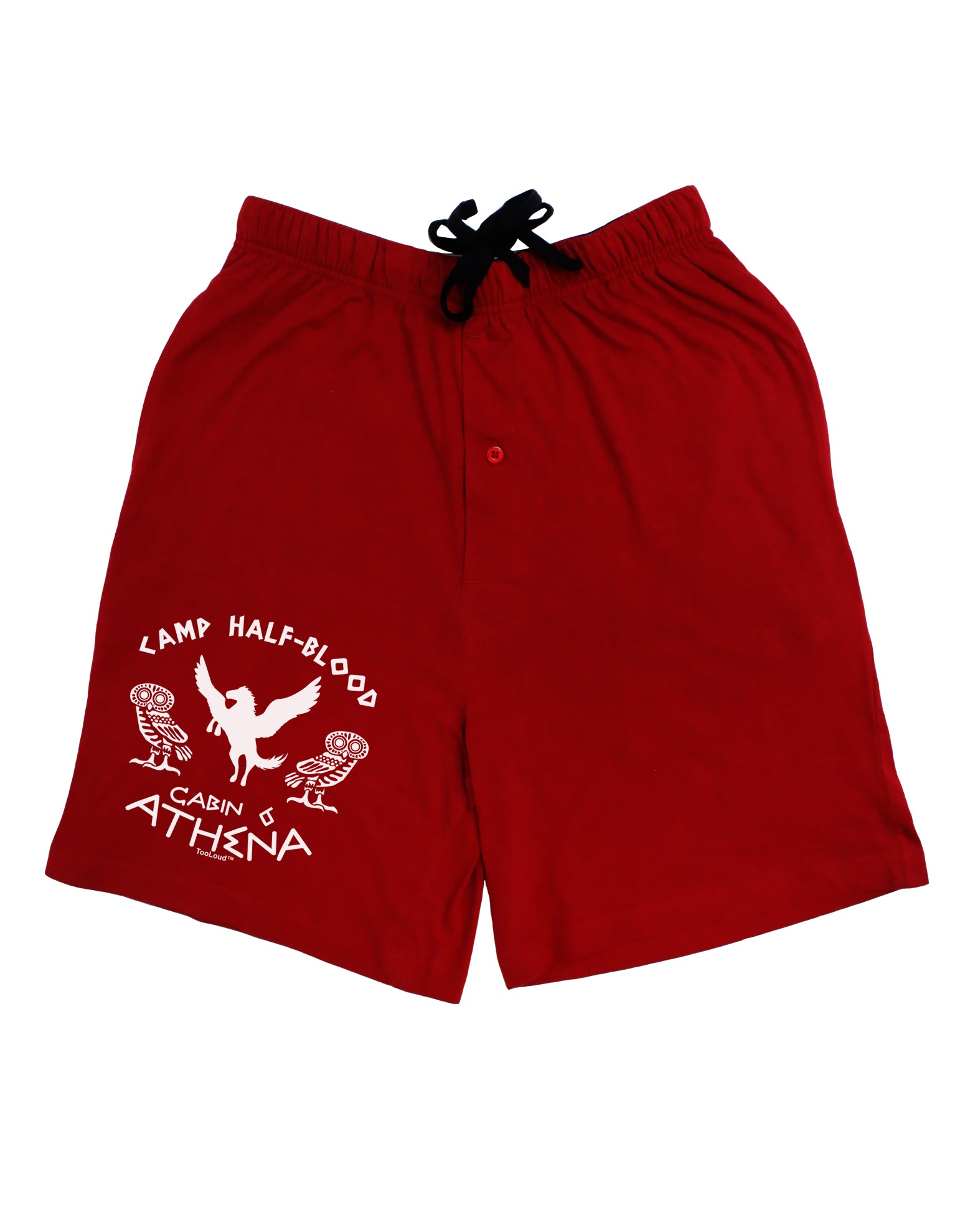 Camp Half Blood Cabin 6 Athena Adult Lounge Shorts by