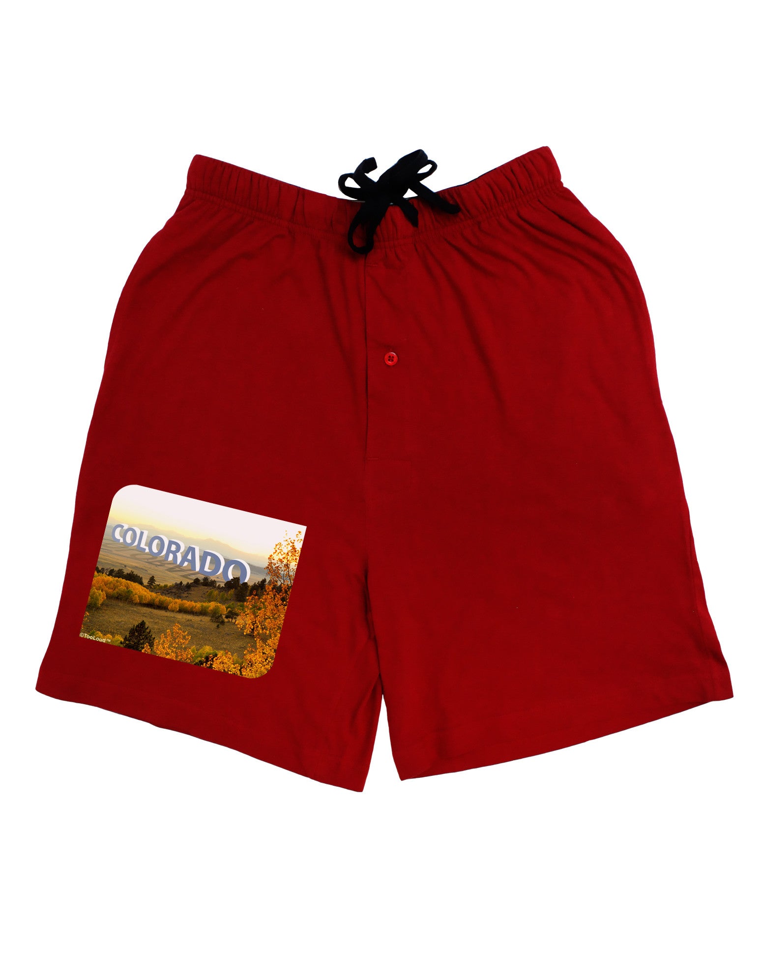Colorado Postcard Gentle Sunrise Adult Lounge Shorts by